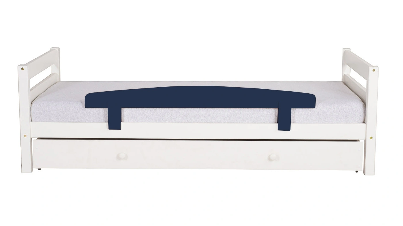 מיטת ילדים מיקה עם ארגז רוחב 80 ס"מ | ללא מעקה אחורי